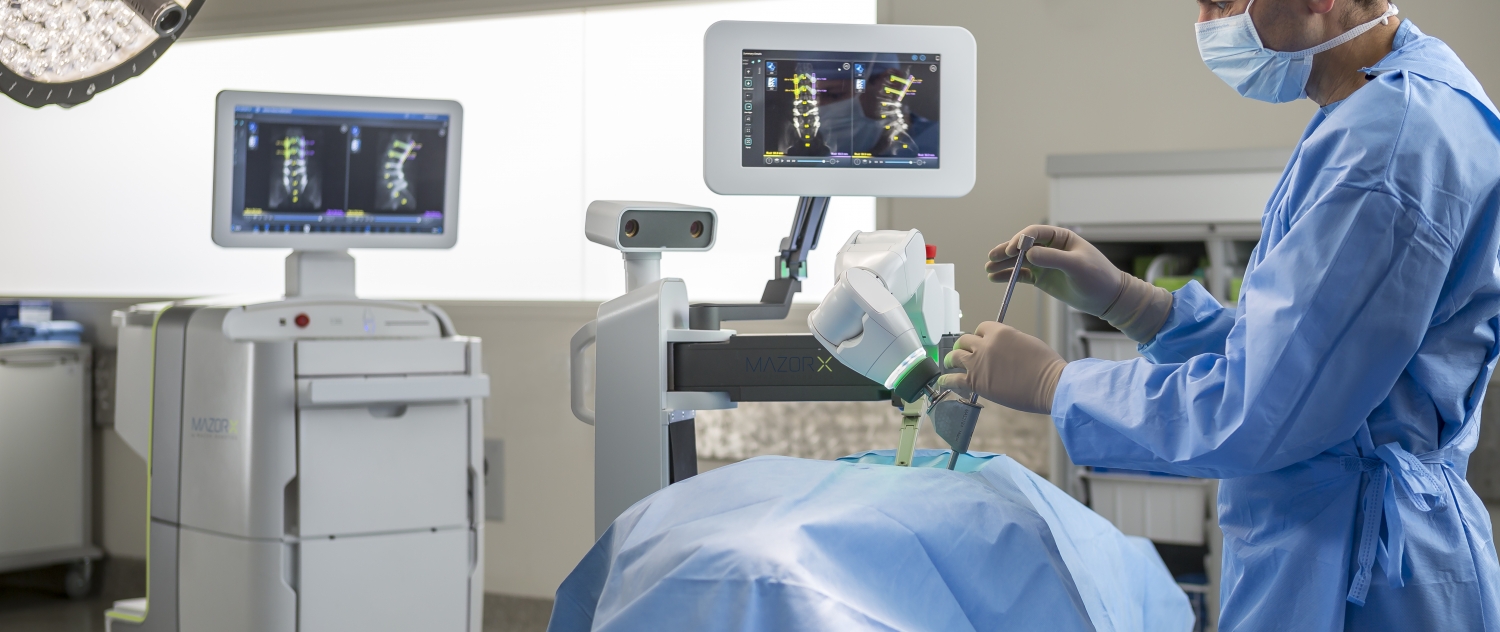 Now Offering Robotic Spine Surgery with Mazor X